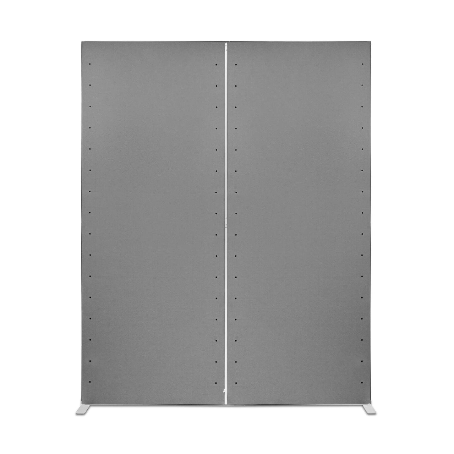 Rückseite der Rückwand der LED Messewand Lightbox Backlight Wall 2go