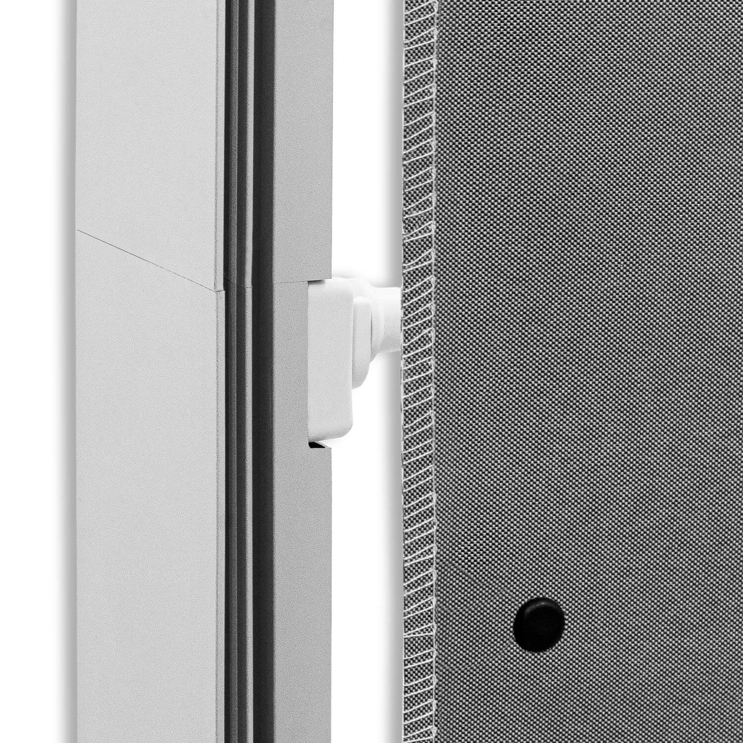 Detailansicht der Rückwand der LED Messewand Lightbox Backlight Wall 2go