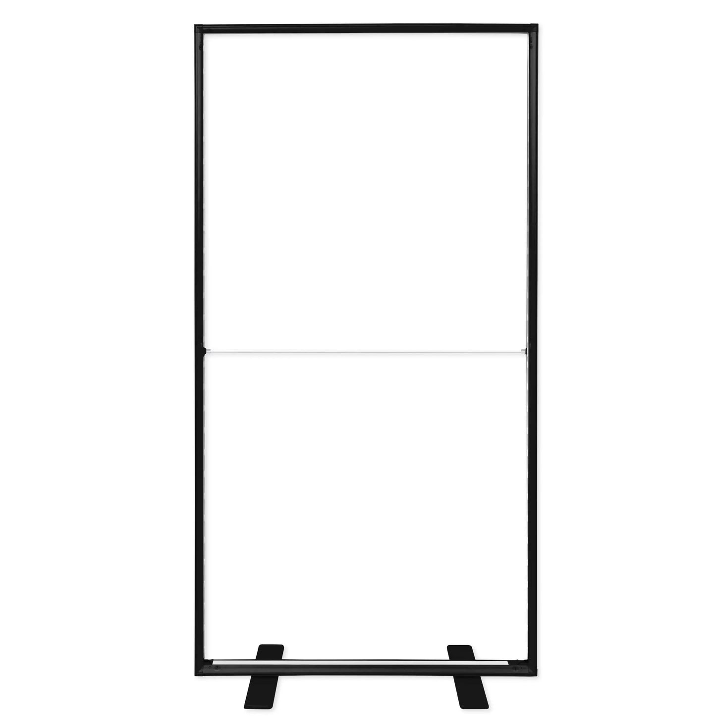 Primex LIGHTBOX FLEX 2go LED-Messewand mit schwarzem Rahmenprofil ohne Stoffdruck