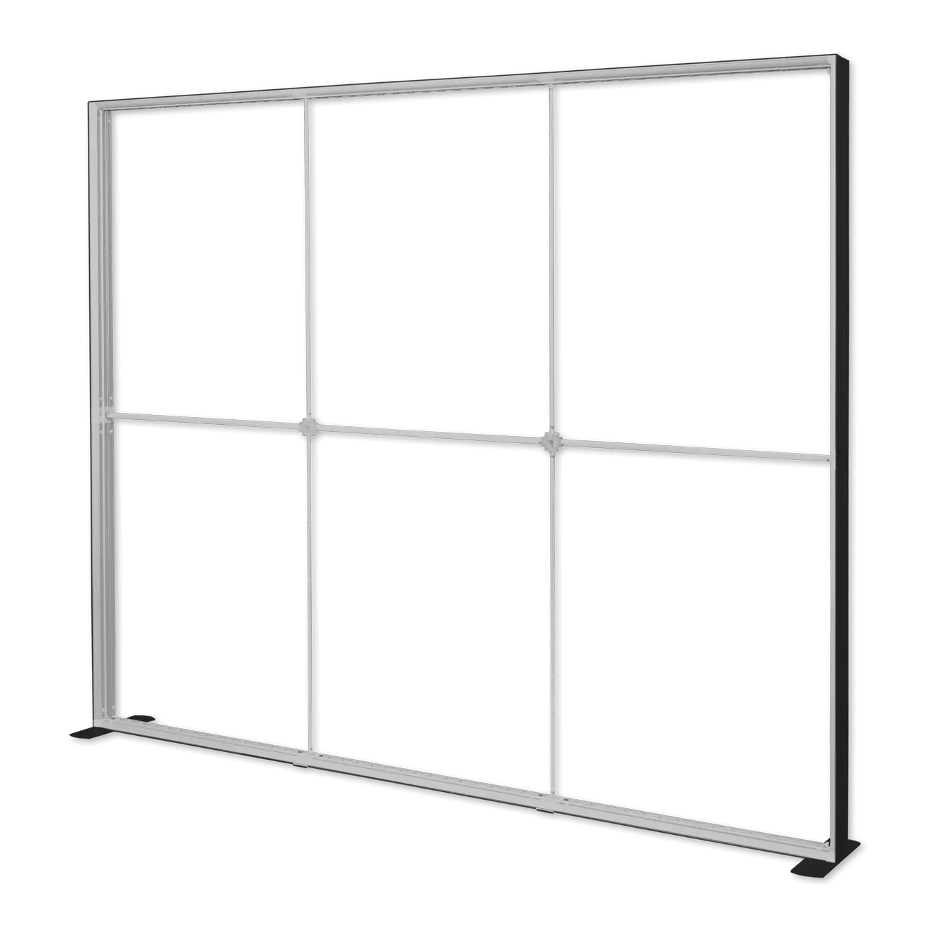 Messewand LIGHTBOX PRO 2go Black ohne Stoffbanner .
