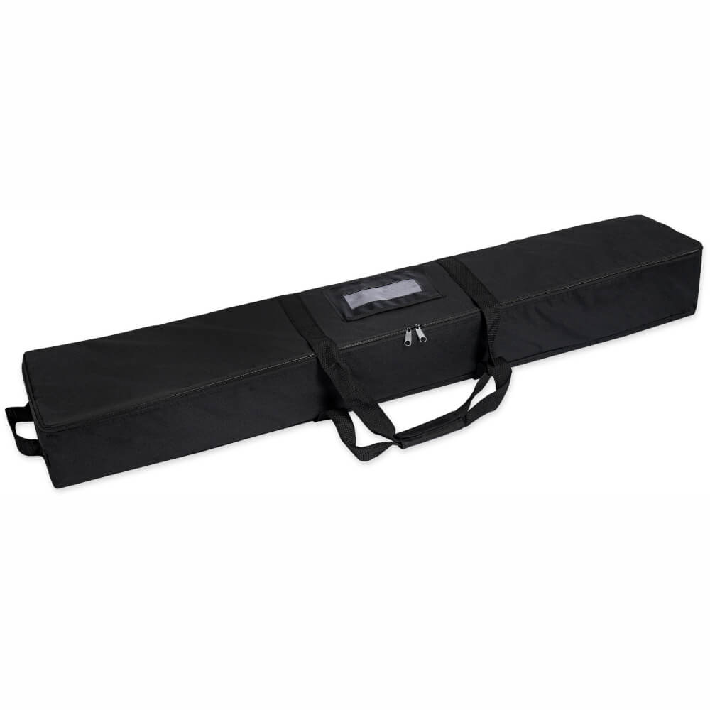 Geschlossene Transporttasche des XL-Erweiterungssets des Messesystems Lightbox Pro 2go