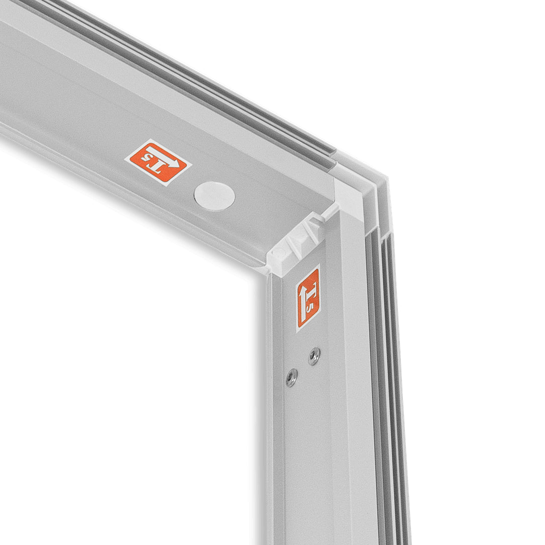 Detailansicht der LEDs der LED Messewand Lightbox Backlight Wall 2go