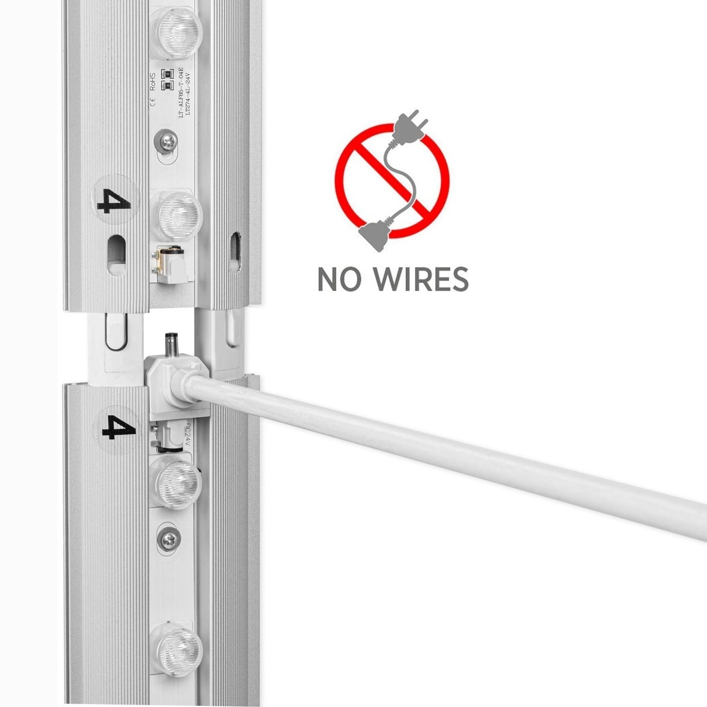 Messewand LIGHTBOX FLEX 2go 2.0 - mit Rolltasche Pro Media Plus