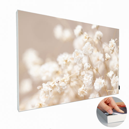 Acoustic picture "Gypsophila" 27mm 150 x 100 cm