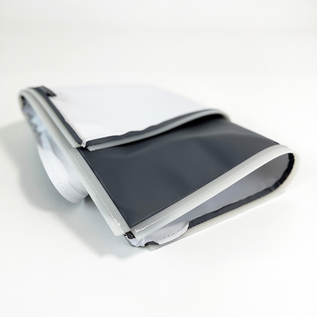 Textildruck Indoor Premium Blockout, grau, unbeleuchtet - max. 2,5 m