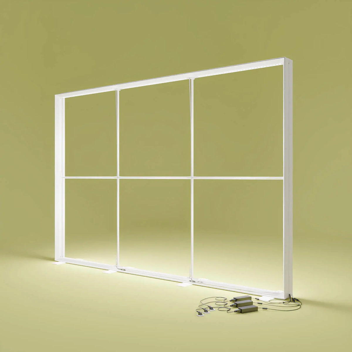 Primex Pixlip GO LED lightbox profile detail with out Stoffbanner .