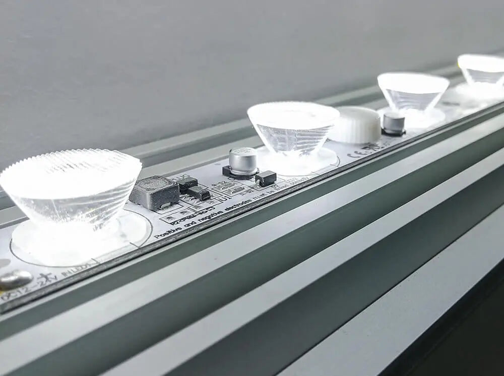 Nahaufnahme von LED-Modulen