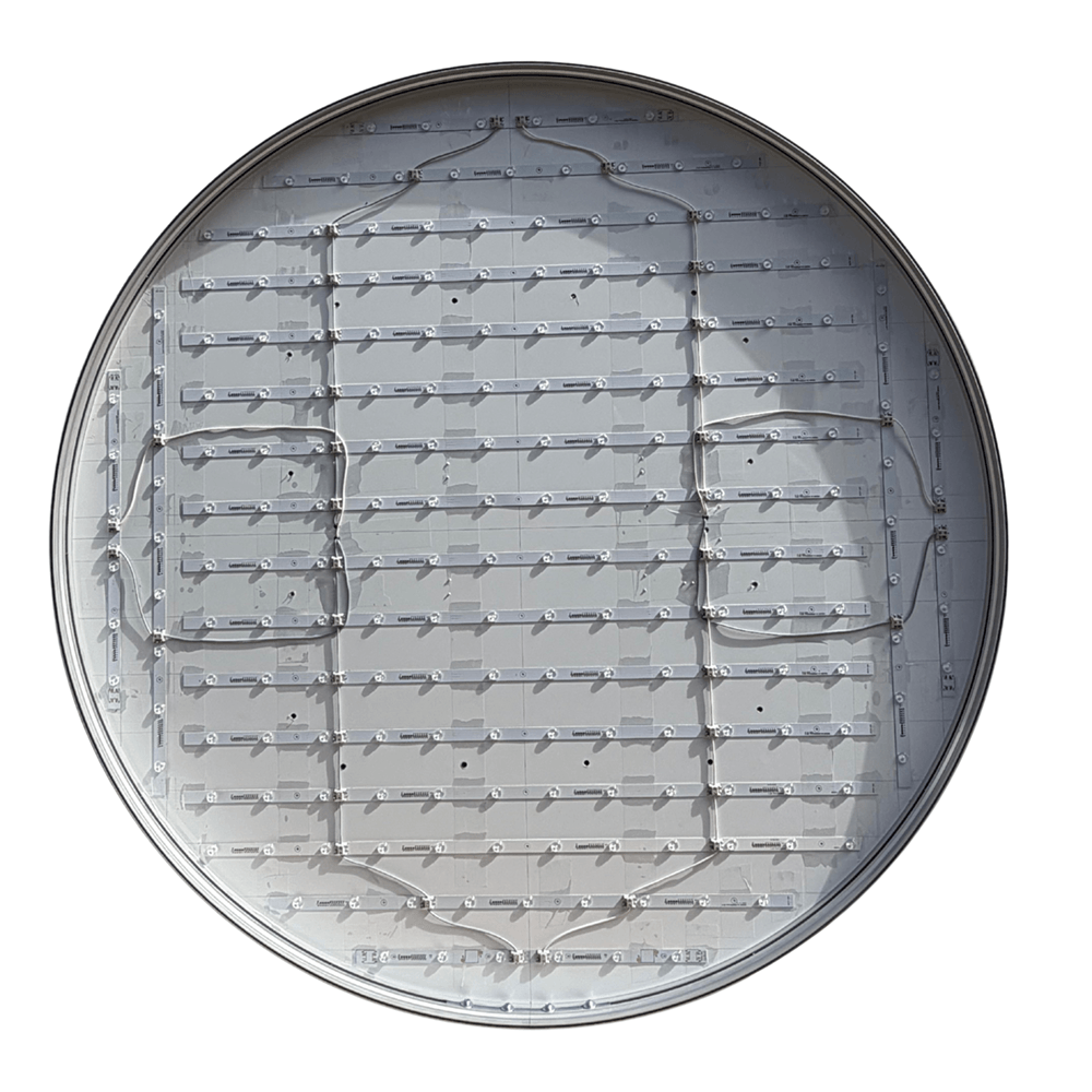 Luminaire mural rond profilé de 55 mm - éclairage de surface