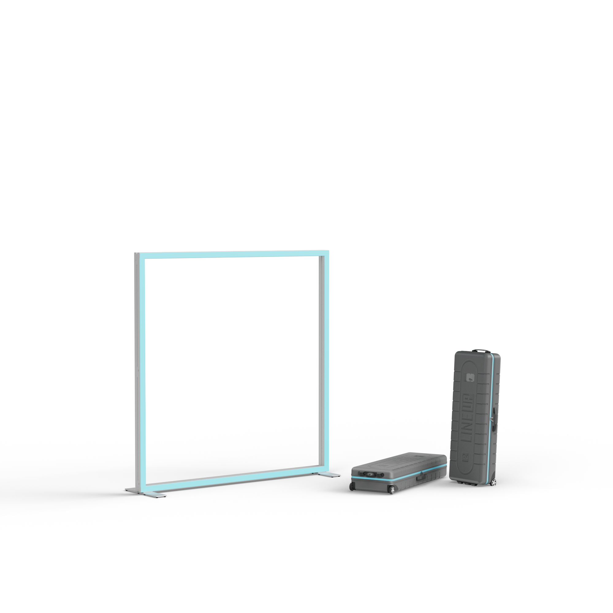 LINE UP LED Leuchtrahmen RGB – 200 cm