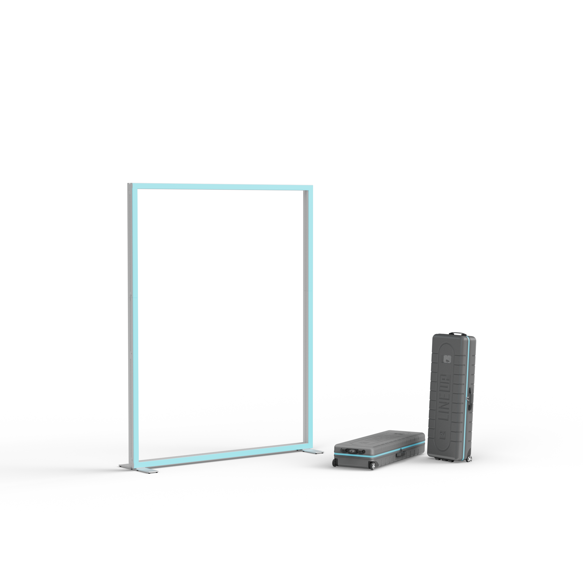 LINE UP LED Leuchtrahmen RGB – 200 cm