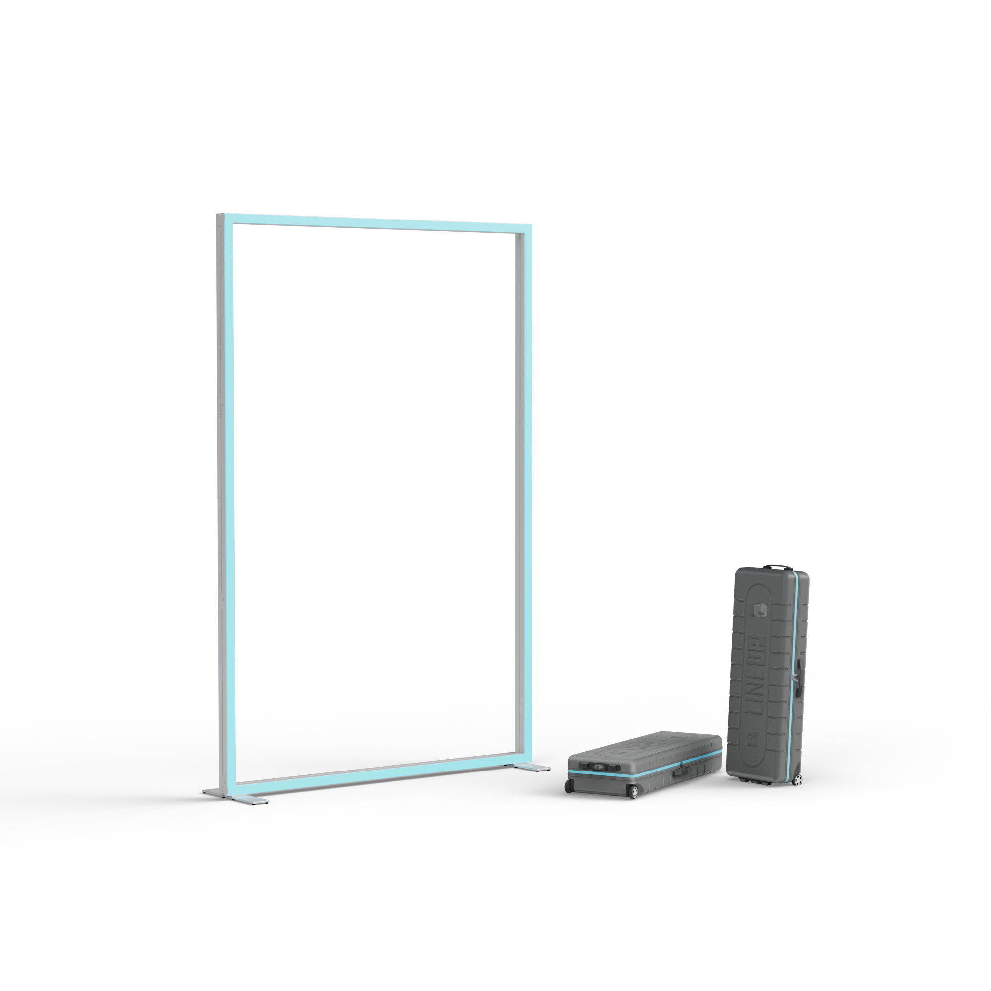 LINE UP LED Leuchtrahmen RGB – 200 cm