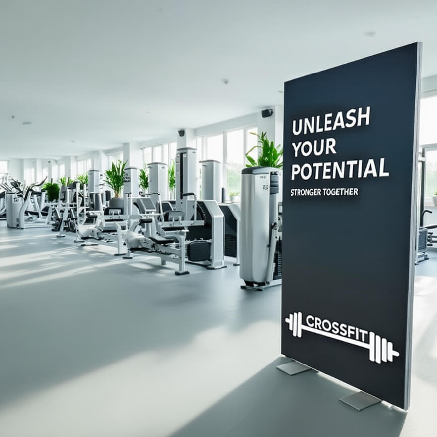 Textile stretching frame 100 mm - free-standing frame