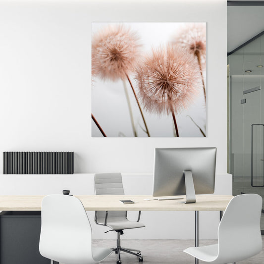 Akustikbild "Summer Plant" im Büro zur Verbesserung der Raumakustik im Office