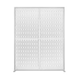 Vorderseite der Rückwand der LED Messewand Lightbox Backlight Wall 2go 