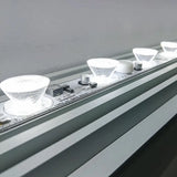 LED-Messe-Deckenhänger "L-Form" - beleuchtet Primex