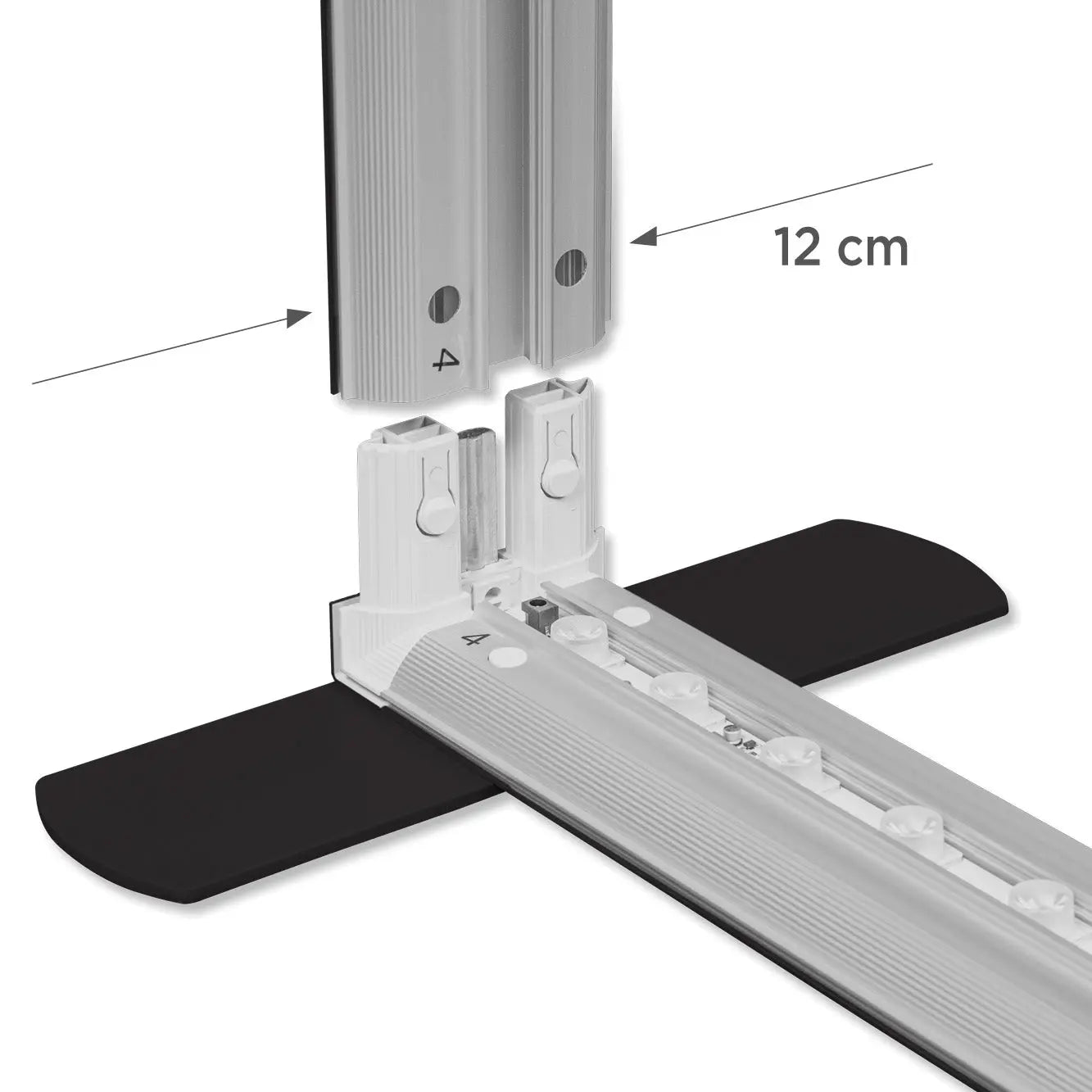 Messewand LIGHTBOX PRO 2go Black Pro Media Plus