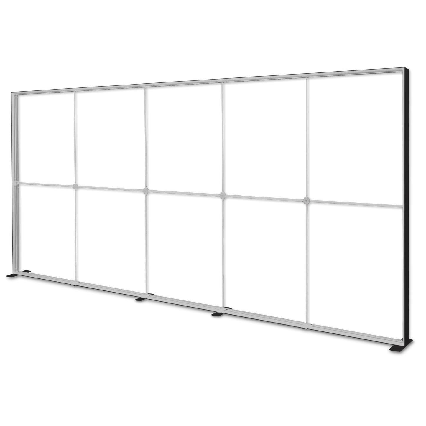 Messewand LIGHTBOX PRO 2go Black ohne Stoffbanner .