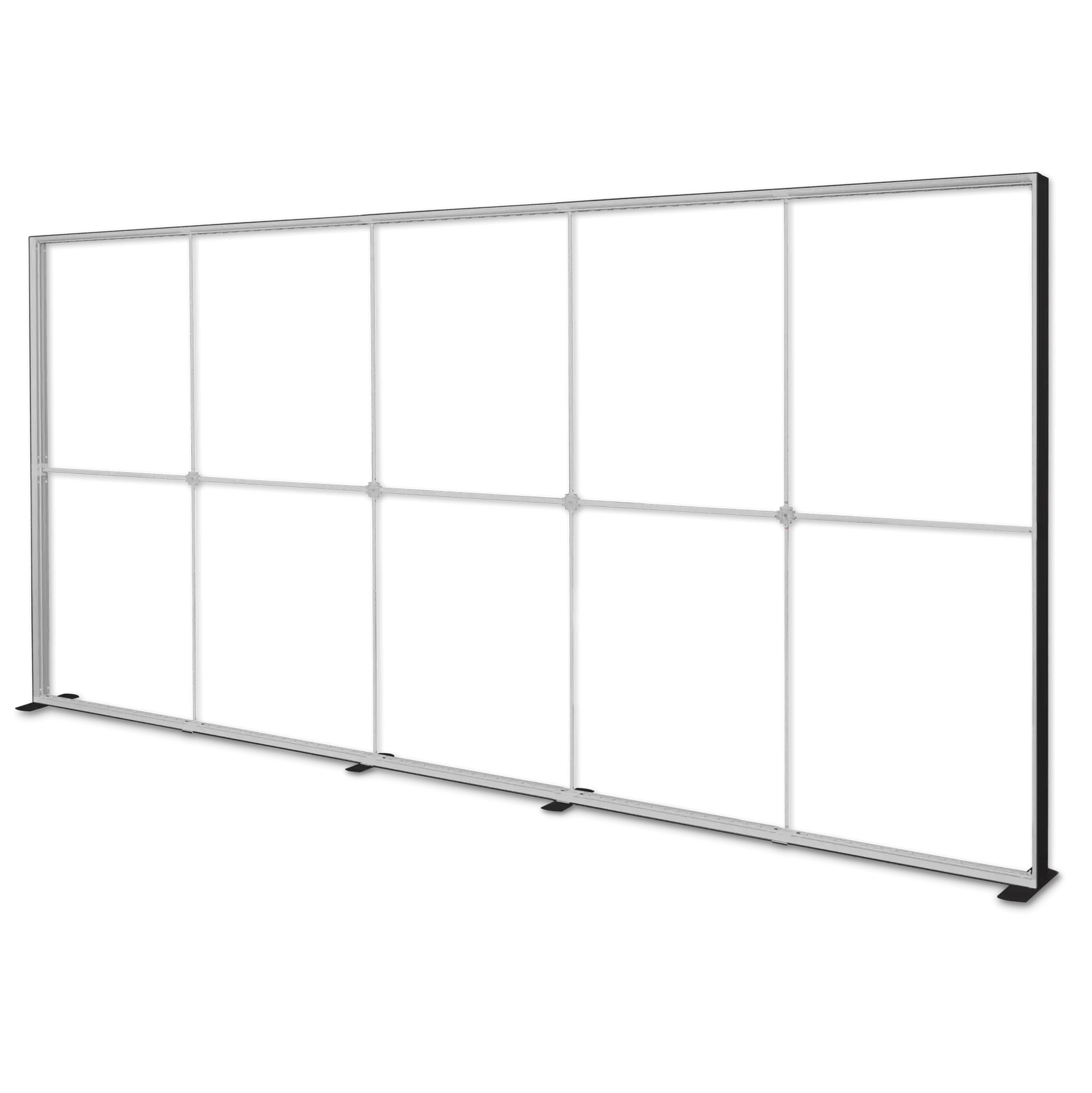 Messewand LIGHTBOX PRO 2go Black ohne Stoffbanner .