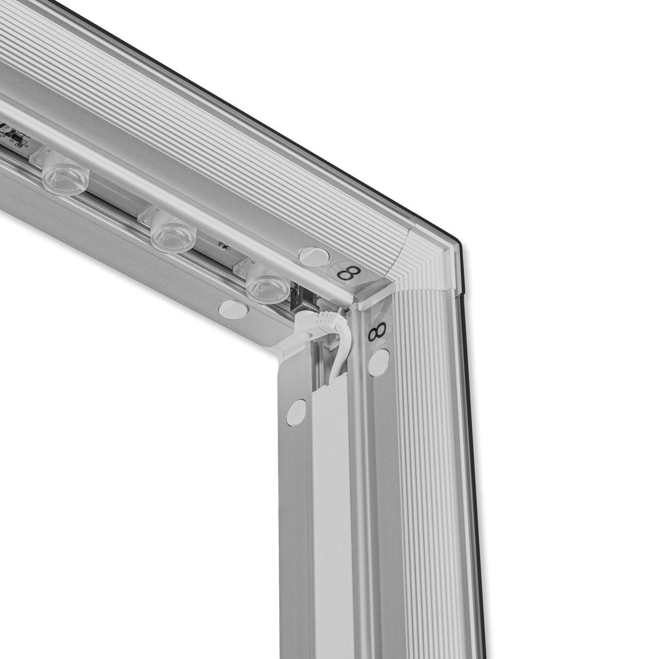 Messewand LIGHTBOX PRO 2go Black Pro Media Plus