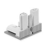 Eckverbinder unten des Messesystems Lightbox Pro 2go