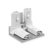 Eckverbinder unten Netzteil des Messesystems Lightbox Pro 2go