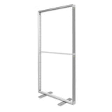 Messewand Lightbox Fold 2go System ohne Stoffbespannung vor weißem Hintergrund.