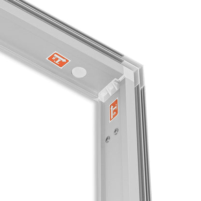 Detailansicht der LEDs der LED Messewand Lightbox Backlight Wall 2go 