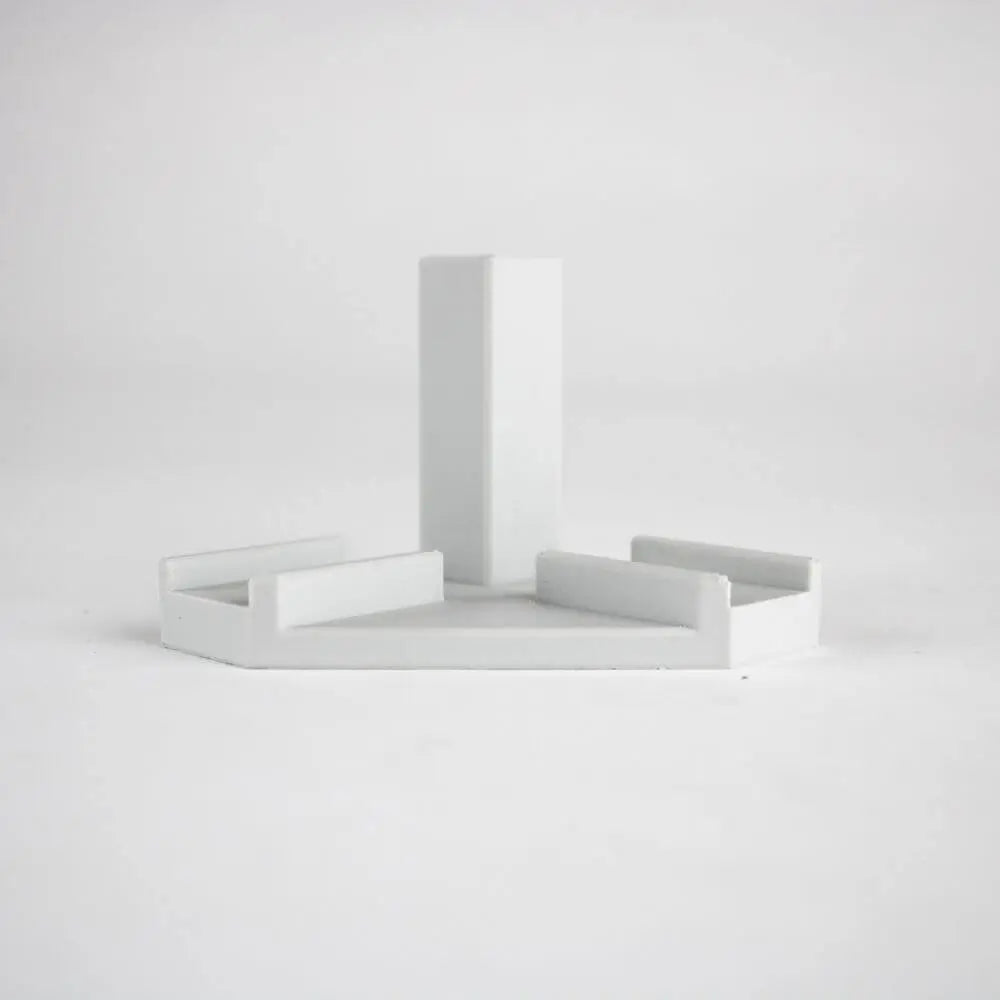 Montagehilfe für Cube Solid Messewürfel zur einfachen und präzisen Montage von Aluminiumprofilen und Messewürfeln.