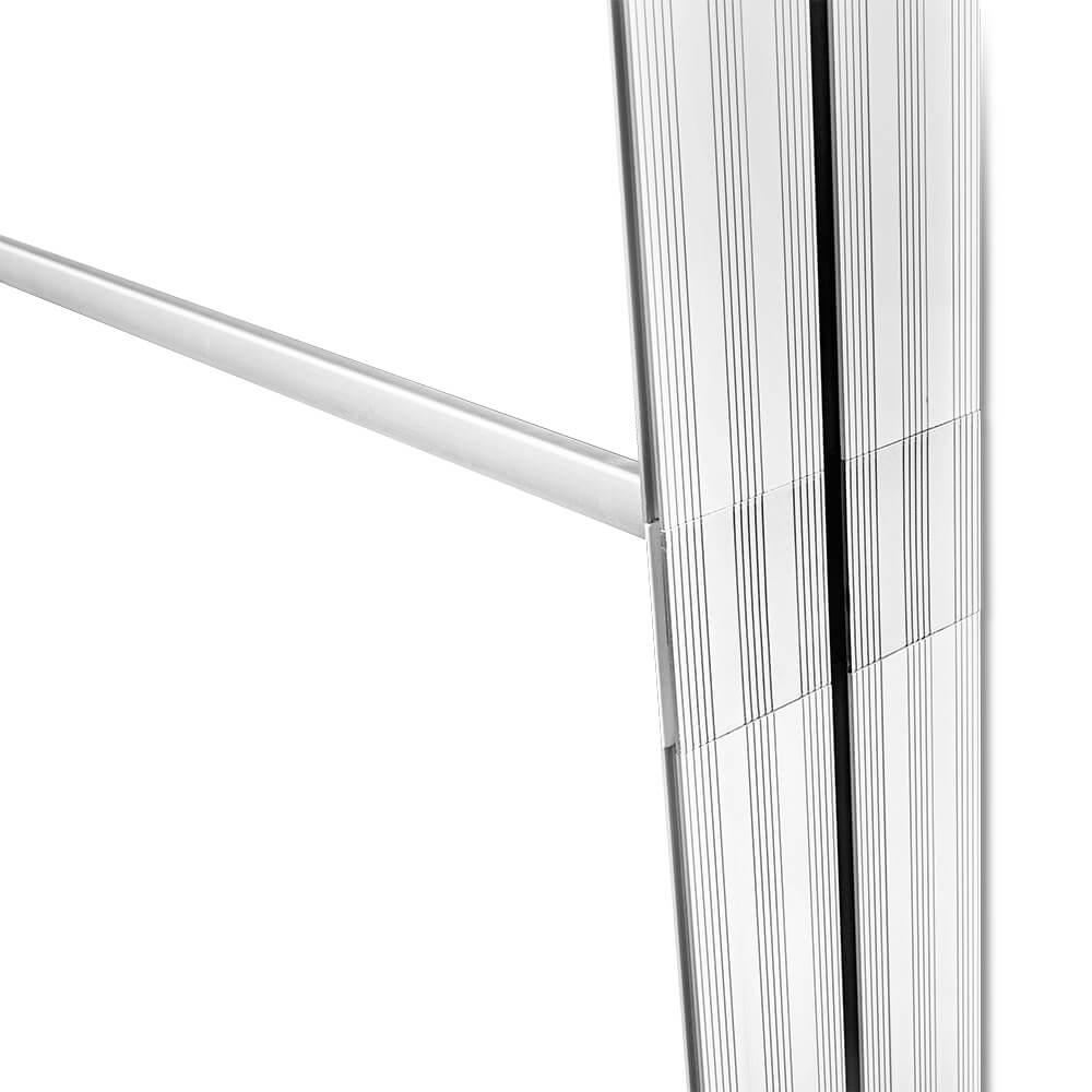 Außennut im Profil der Messewand Lightbox Pro 2go