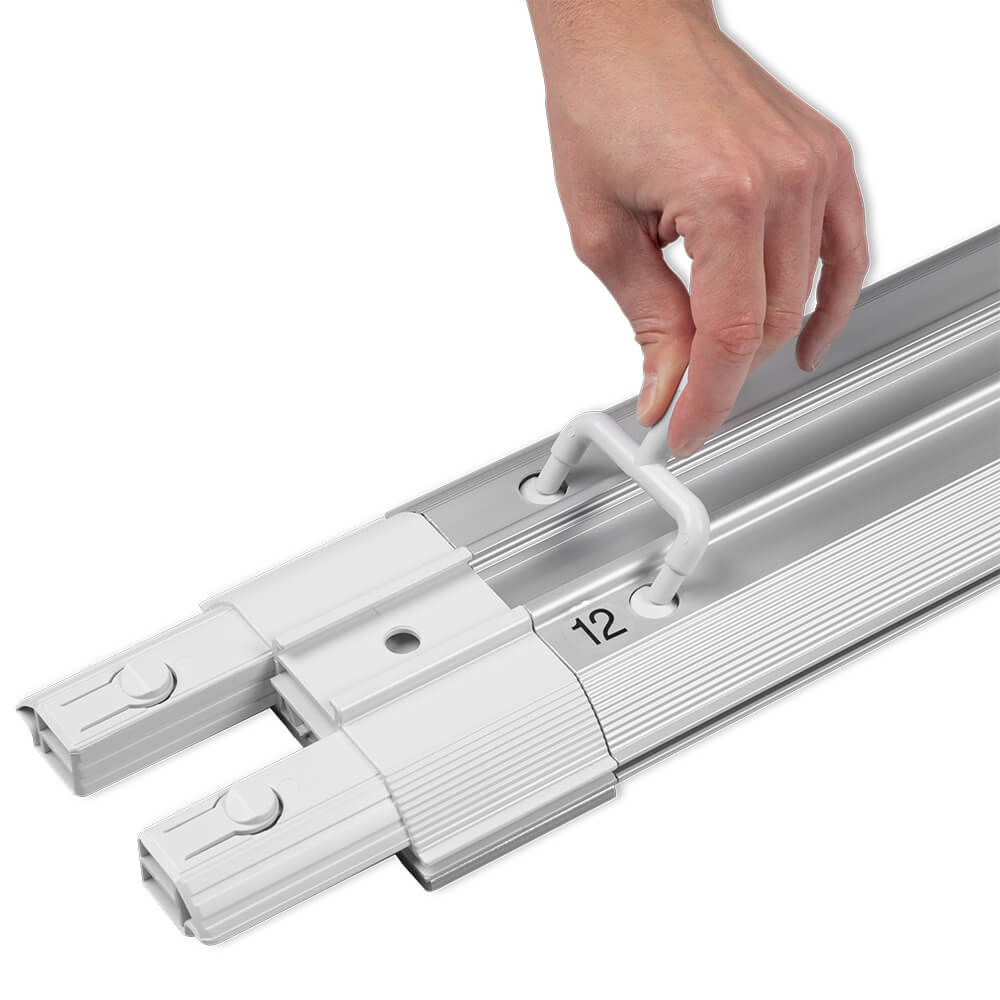 Schnellsteckverbindung der Messewand Lightbox Pro 2go