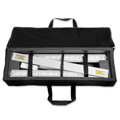 Geöffnete Transporttasche der Lightbox Fold 2go 