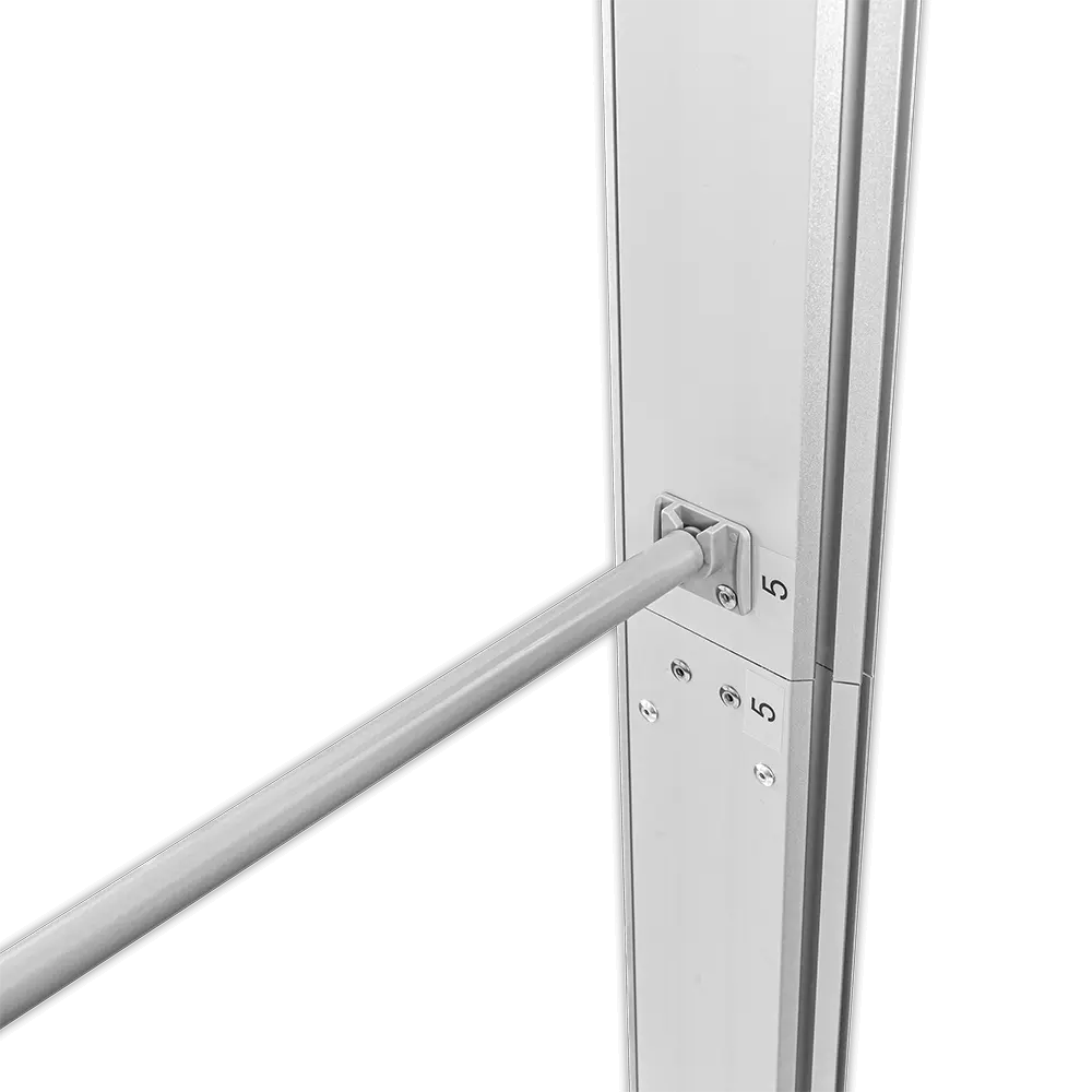 Beleuchtete Messewand Lightbox Wall 2go ohne Stoffbespannung, 120 mm Profiltiefe
