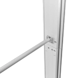Beleuchtete Messewand Lightbox Wall 2go ohne Stoffbespannung, 120 mm Profiltiefe