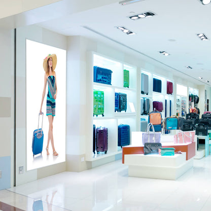 LED-Spannrahmen im 55 mm Profil - Flächenlicht Primex