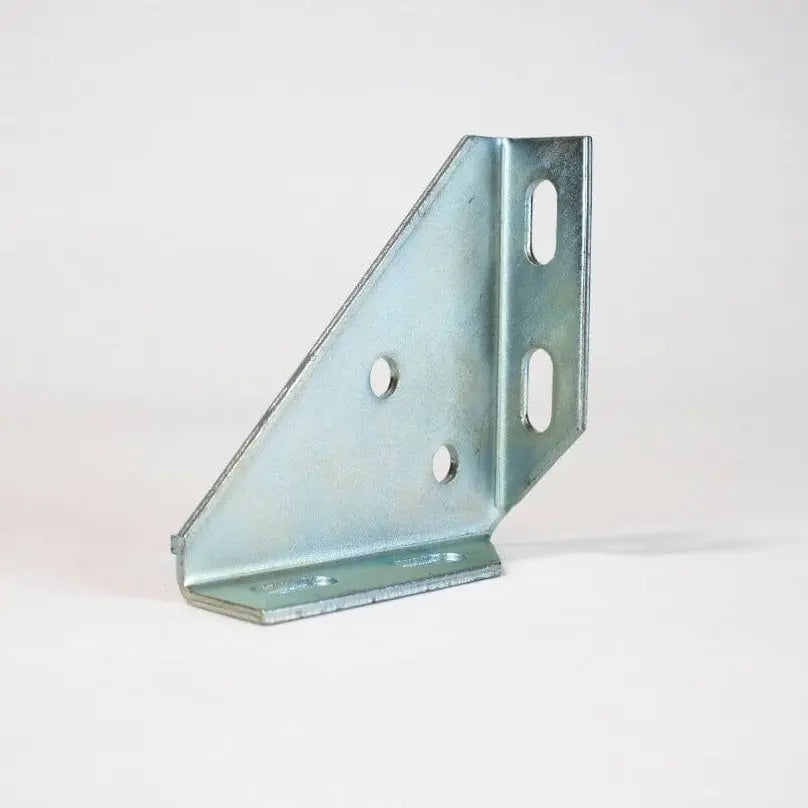 Verstärkungswinkel für 44 mm Textilspannrahmen aus verzinktem Stahl zur zusätzlichen Stabilisierung von Aluminium-Spannrahm