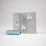 Wandmontagewinkel für 27 und 150 mm Textilspannrahmen zur sicheren Befestigung von Aluminiumrahmen an der Wand von Primex.