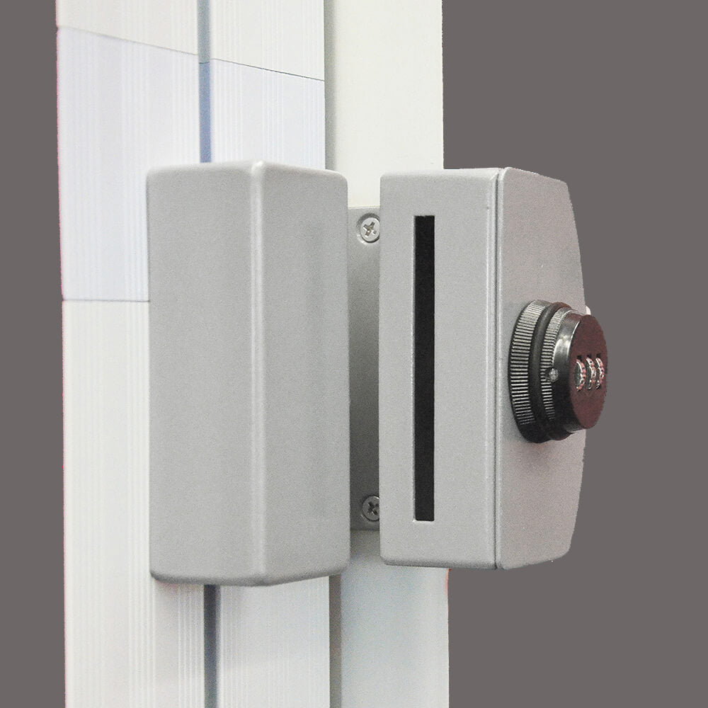 Zahlenschloss für Messekabine