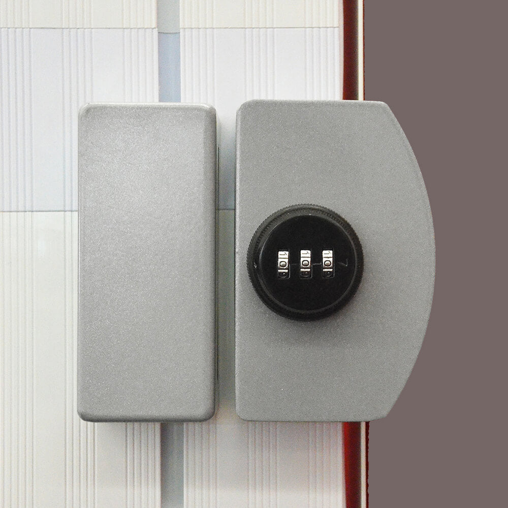 Zahlenschloss für Messekabine