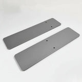 Fußplatten 400 x 100 x 8mm Set für freistehende Textil-Spannrahmen Primex