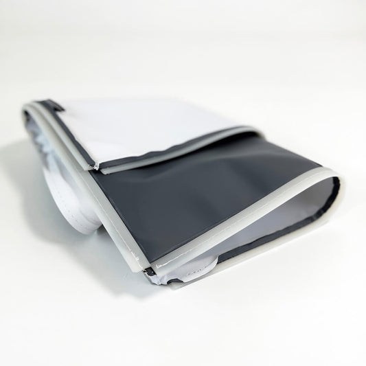 Textildruck Indoor Premium Blockout, grau, unbeleuchtet - max. 2,5 m