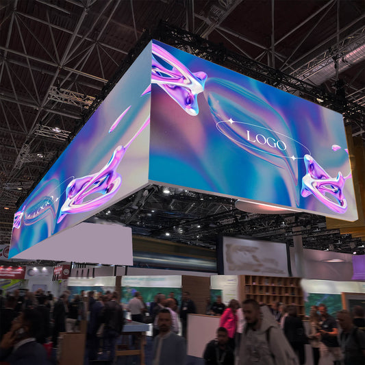 Fair LED ceiling hanger illuminated