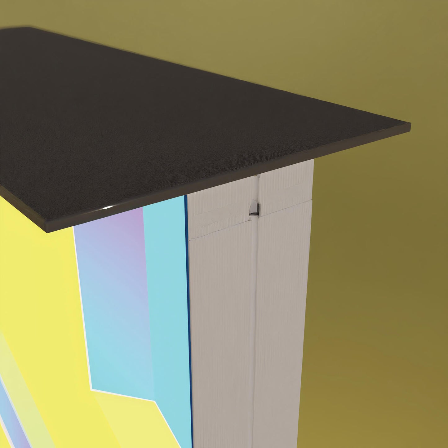 PIXLIP GO Counters S von Primex mit schwarzer Ablagefläche .