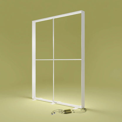 Primex Pixlip GO LED lightbox profile detail ohne Stoffbanner .
