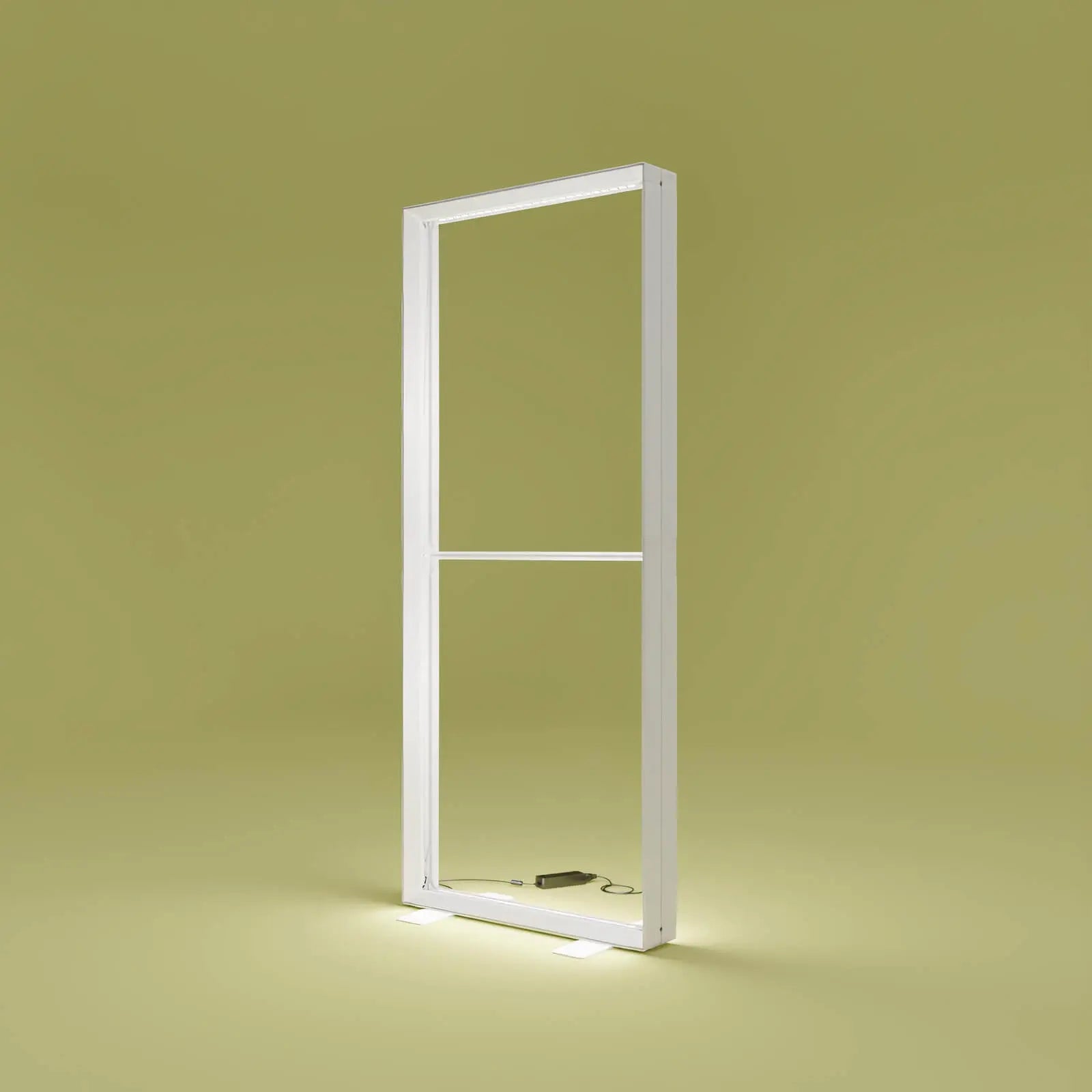 PIXLIP GO Leuchtwand aluminum frame detail ohne Stoffbanner .