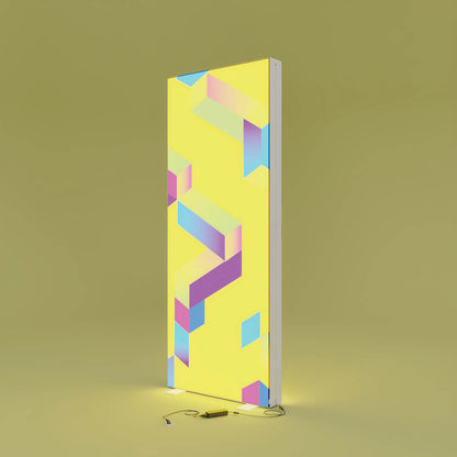 PIXLIP GO Lightbox  – front view of the mobile lightbox