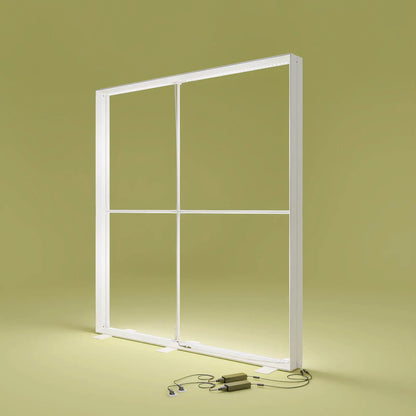 PIXLIP GO Lightbox aluminum frame detail ohne Stoffbanner .