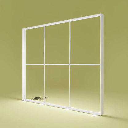 PIXLIP GO Lightbox aluminum frame detail with out Stoffbanner ohne Stoffbanner  .