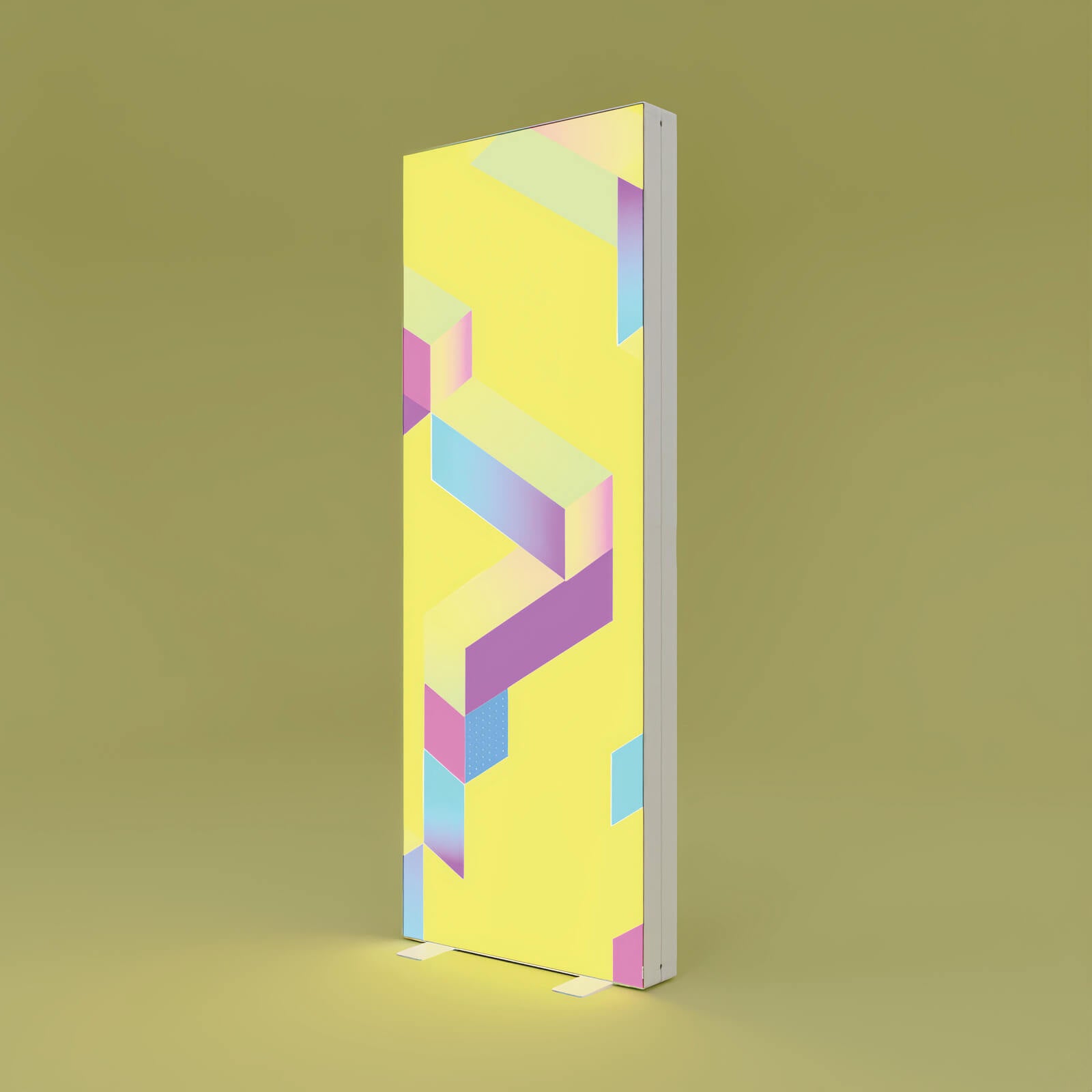 PIXLIP GO Lightbox  – front view of the mobile lightbox