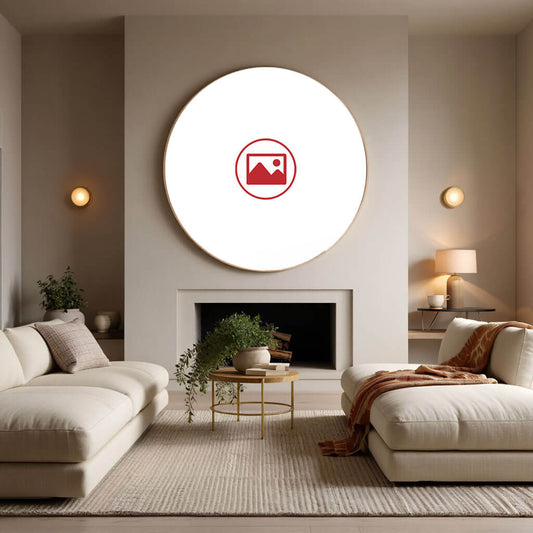 Panneau acoustique rond « Motif personnalisé » - 19 mm