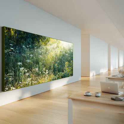 SILMEA Pro Schallabsorber reduziert Nachhall und verbessert die Sprachverständlichkeit in offenen Bürobereichen